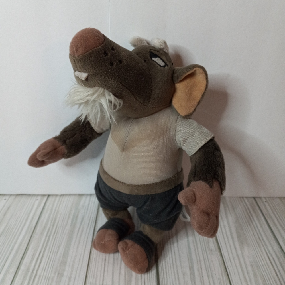 Mattel Teenage Mutant Ninja Turtles TMNT Mutant Mayhem Master Splinter Rat Plush